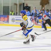 Leeds Knights's Brandon Whistle scored twice in the 5-3 win at Peterborough Phantoms Picture: Andy Bourke/Podium Prints