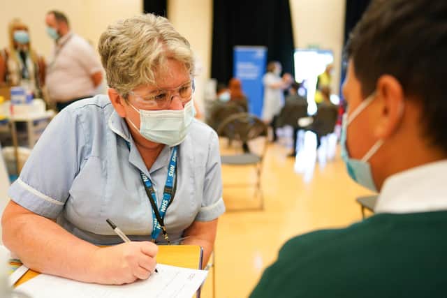 Children urged to get Covid vaccine as figures show only 11% of 12-15 year olds have had first jab. Picture: Getty Images