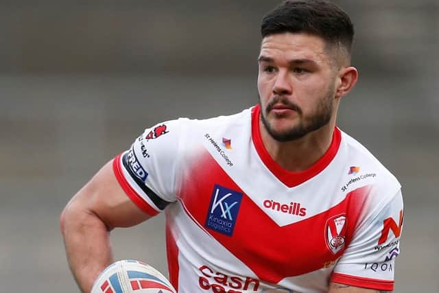 Quality Leeds Rhinos addition, former St Helens player James Bentley. Picture: Ed Sykes/SWpix.com.