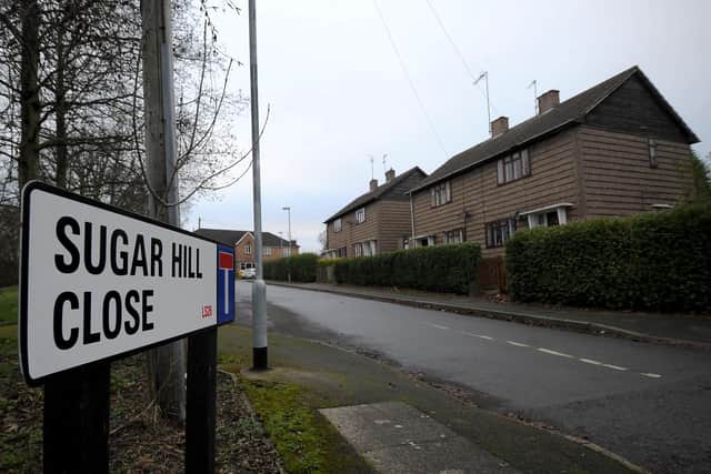 Sugar Hill Close. PIC: Simon Hulme