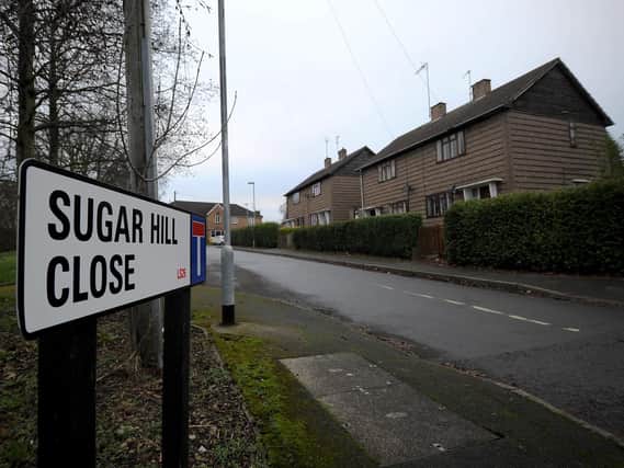 Sugar Hill Close. PIC: Simon Hulme