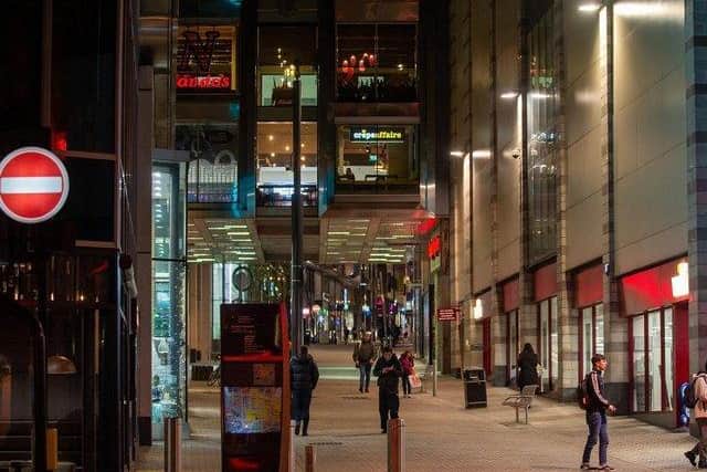 Library image of Leeds city centre. West Yorkshire Police has confirmed that it is investigating one case of spiking by injection in Leeds.