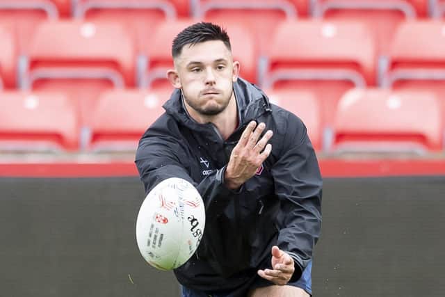 Castleford Tigers' Niall Evalds. Picture: Allan McKenzie/SWpix.com
