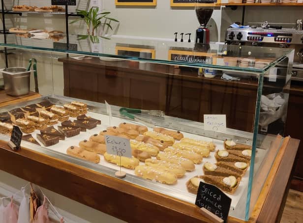 L'eclair Patisserie opened at the site of a former gym in Swinnow Grange Mills, Stanningley Road