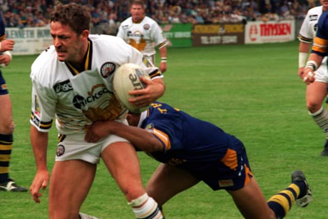 Castleford's Graham Steadman: Made his own Test match memories.