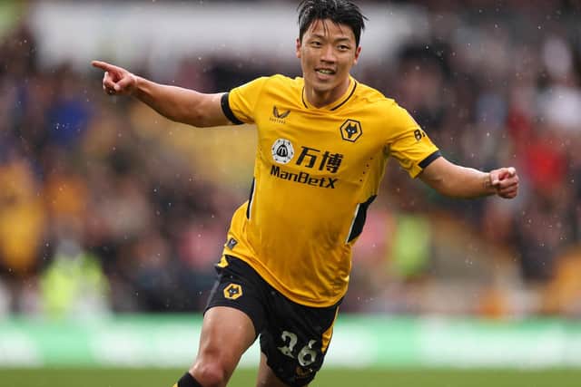 KEY PLAYER: Wolves forward Hwang Hee-Chan. Photo by Naomi Baker/Getty Images.