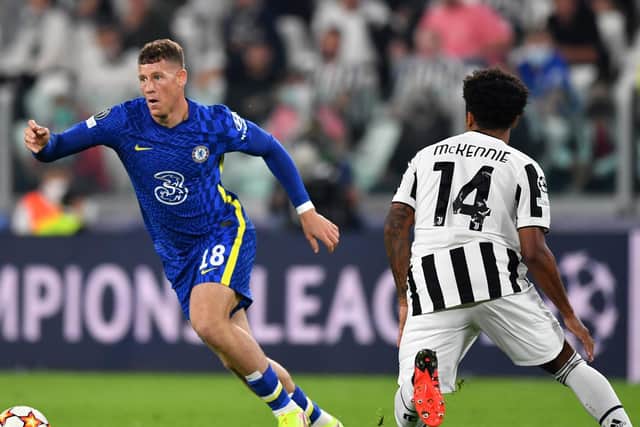 'SPARK': Offered by Chelsea midfielder Ross Barkley, left, for Leeds United in the view of Alex McLeish. Photo by Valerio Pennicino/Getty Images.