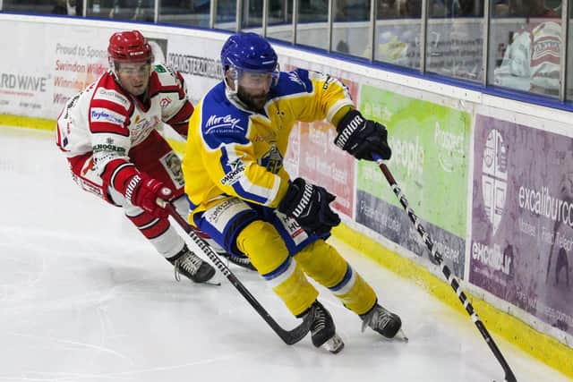 NOT TODAY: Leeds Knights defenceman, Sam Zajac - right

- will miss today's trip to Swindon Wildcats Picture courtesy of Kat Medcroft/Swindon Wildcats