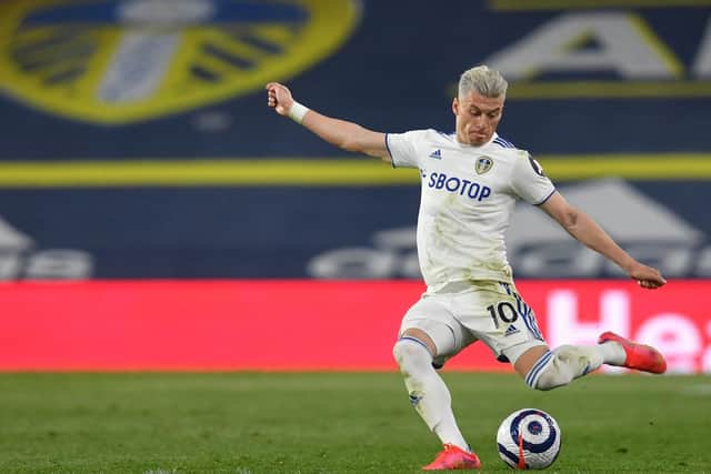 Ex-Leeds United full-back Gjanni Alioski. Pic: Paul Ellis.