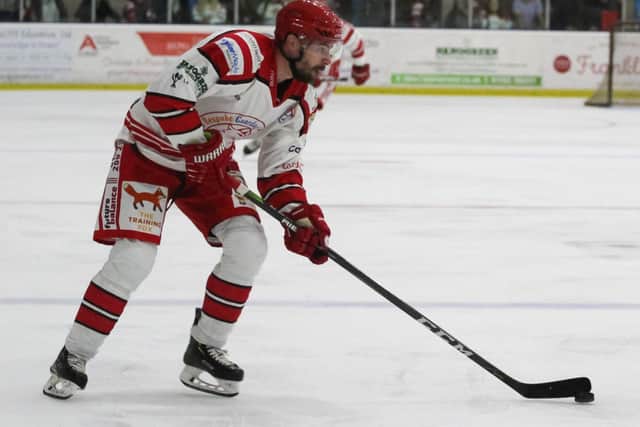 AWARE: Swindon Wildcats player-coach Aaron Nell is fully aware of the offensive threat posed by Leeds Knights 

Picture courtesy of Kat Medcroft/Swindon Wildcats