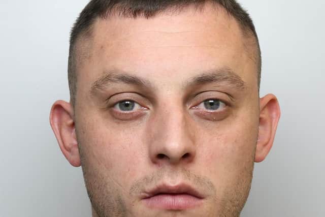 Blake Priestley was jailed for five years and eight months at Leeds Crown Court.