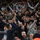 PASSION: Leeds United's supporters in full voice inside their famous home. Picture by Bruce Rollinson.