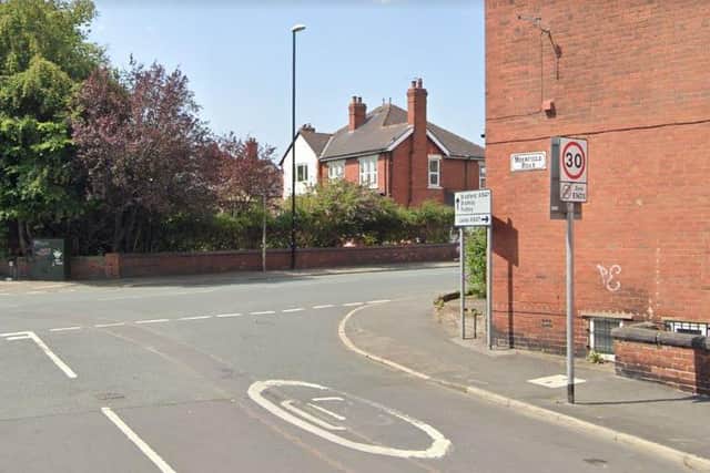The crash happened at the junction of Armley Ridge Road and Moorfield Road (Photo: Google)