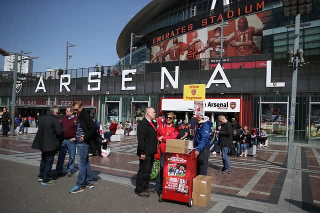 The Emirates Stadium. Pic: Ian Walton.