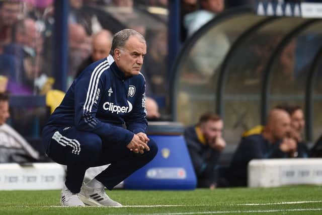 DECISIONS DECISIONS - Marcelo Bielsa is expected to go with a strong Leeds United side at Arsenal but has an opportunity to look at key youngsters against Premier League opposition. Pic: Getty