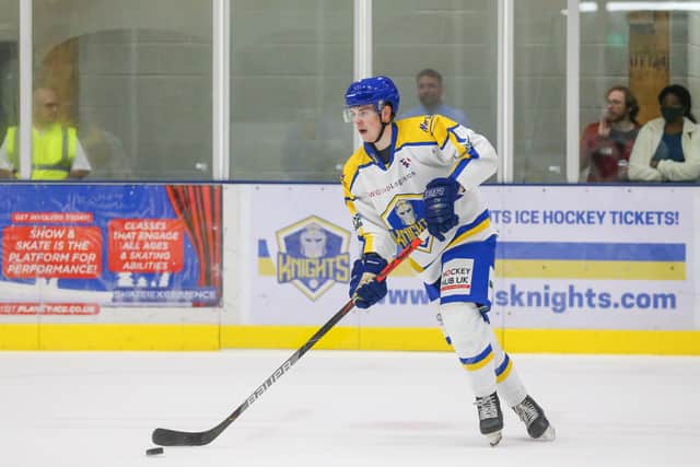 RECOVERY TRAIL: Leeds Knights'
Jordan Griffin. Picture:
Andy Bourke/Podium Prints