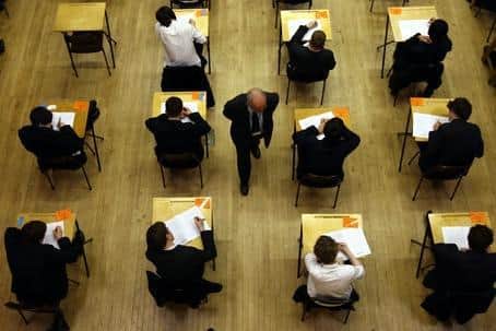 If exams are unable to take place in 2022, exams watchdog Ofqual and the Department for Education have said a teacher assessment grade process, similar to the one used last year, should be used. Getty.