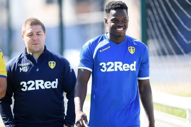 Ronaldo Vieira at Thorp Arch during the summer of 2018.