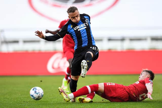 RACE IS ON: To sign Club Brugge winger Noa Lang, a player Leeds United have been keen on. Photo by TOM GOYVAERTS/BELGA MAG/AFP via Getty Images.