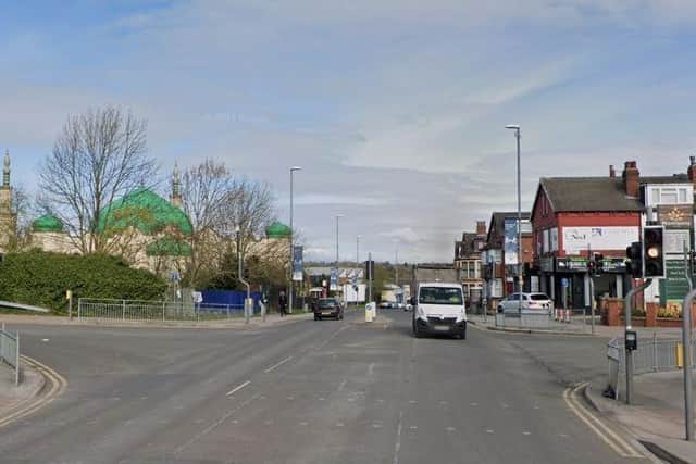 Harehills Road, where the incident took place (Photo: Google)