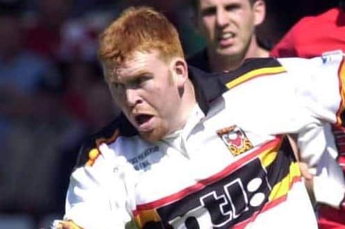 Former Dewsbury Rams player Ryan MacDonald is listed among the players currently bringing a lawsuit against the RFL over brain and mental health issues associated with concussion. Picture: Bruce Rollinson/JPIMedia.