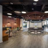 The games floor of the new Flutter Entertainment offices in Wellington Place.