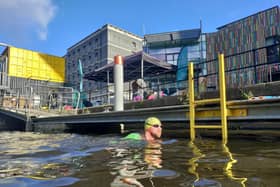 Leeds Dock will host a Halloween open water swimming session between 4pm-8pm tonight.