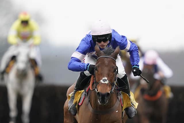 Cyrname's best performance, says Harry Cobden, came when winning the 2019 Ascot Chase and beating horses as good as Waiting Patiently.
