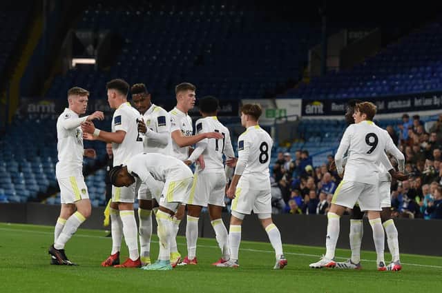 Leeds United's Under-23s fell to defeat against Arsenal at Elland Road. Pic: Leeds United