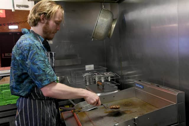Patty Smith's head chef Andrew Glendennan invited the Yorkshire Evening Post into the kitchen as he shared one of his recipes. Picture: Gary Longbottom