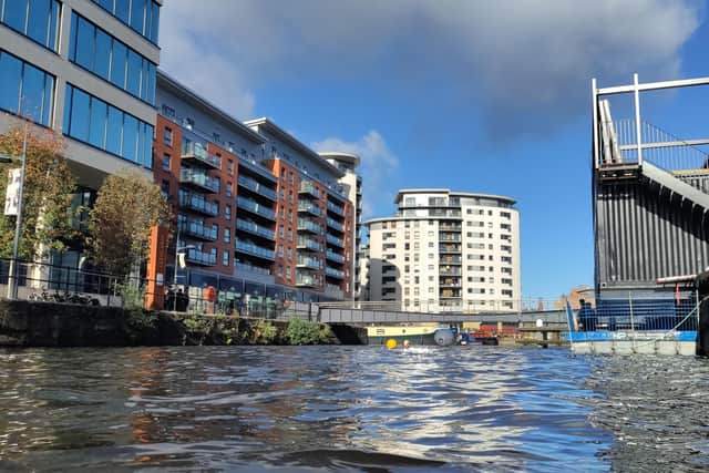 After tonight's Halloween session, Leeds Dock will be holding open water swimming on Friday and Saturday mornings.