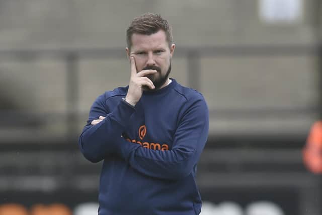 Adam Lakeland has left his role at Farsley Celtic to become Curzon Ashton's new manager. Picture: Steve Riding.