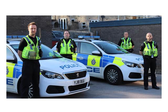 Police constables Daniel Broderick, Elizabeth Brook, Anthony Dutton and Richard Knowles have been nominated for National Police Bravery Awards.