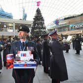Gus Cunningham from RAF Leeming is pictured at the Trinity Leeds shopping centre.

Photo: Simon Hulme