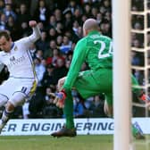 OVER AND OUT: From former Leeds United striker Luke Varney, pictured scoring against Tottenham Hotspur in the FA Cup clash of January 2017 at Elland Road. Photo by Michael Steele/Getty Images.