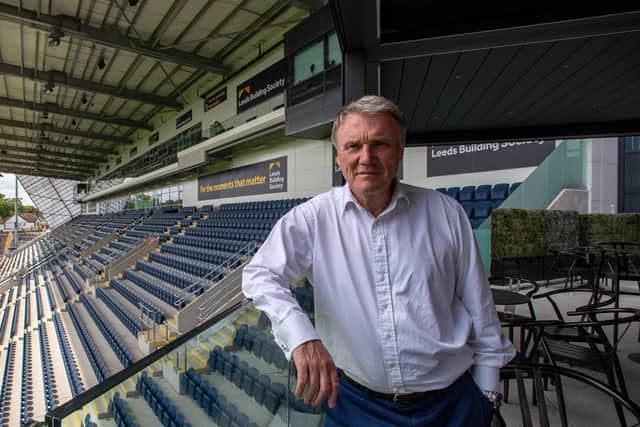 HOPEFUL: Leeds Rhinos chief executive Gary Hetherington
Picture: Bruce Rollinson