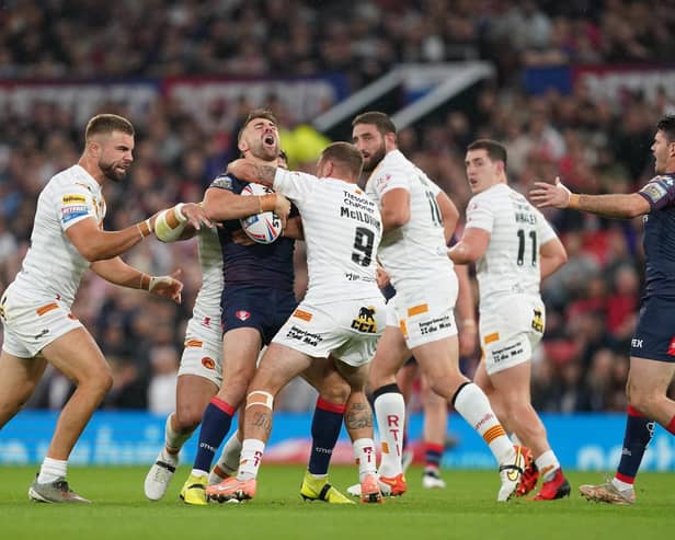MAKING IT COUNT: Rugby league's power brokers are aiming to work together to maximise the potential of the sport, both on and off the field. Picture: Martin Rickett/PA