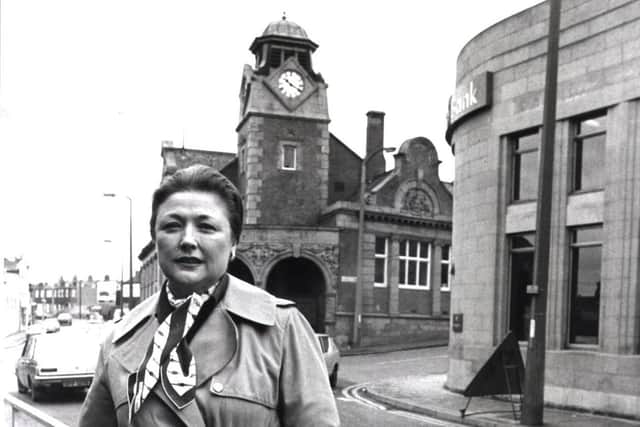 Barbara Taylor Bradford pictured in Leeds in 1981.