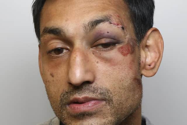 Mohammed Hussain was jailed for two years for committing stalking and harassment offences against his 70-year-old mum.