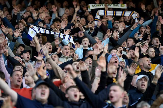 FULL FAITH - Leeds United fans are proving it's possible to be concerned about form and still have full faith in the club's manager Marcelo Bielsa. Pic: Simon Hulme