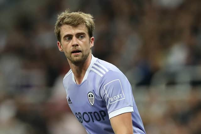 Leeds United's Patrick Bamford in action against Newcastle United. The striker said change begins with small steps.