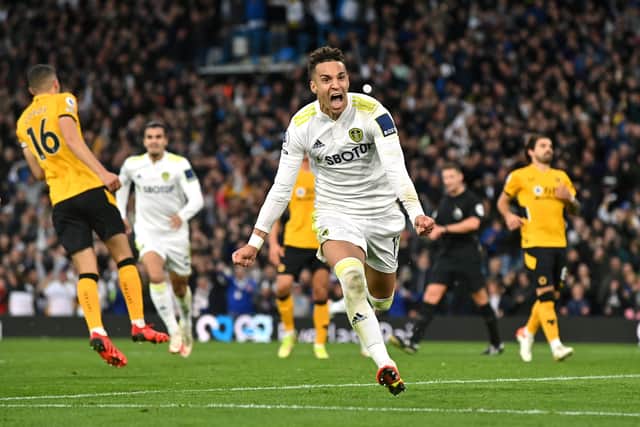 Rodrigo will be hoping to continue his goalscoring run for Leeds United against Leicester City at Elland Road on Sunday. Picture: Bruce Rollinson/JPIMedia.