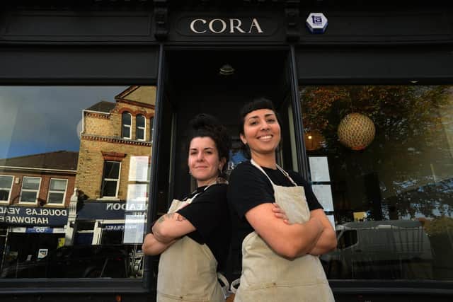 Rosie Wilkinson, left, and Mary-Jane Walker are the head bakers at CORA in Boston Spa (Photo: Jonathan Gawthorpe)