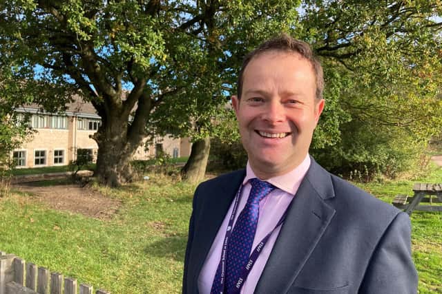 Ben Harding who has been appointed the new Director of Sixth Form at The Grammar School at Leeds.