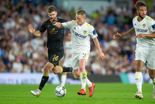 COMING BACK - Adam Forshaw missed almost two full years of Leeds United action but has played in two Premier League games this season for Marcelo Bielsa. Pic: Bruce Rollinson