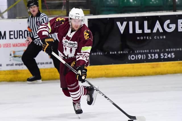 ON THE MOVE: Centre Phil Edgar has joined Leeds Knights on a month-long loan deal from Whitley Warriors. Picture courtesy of Colin Lawson/Ice Hockey Media