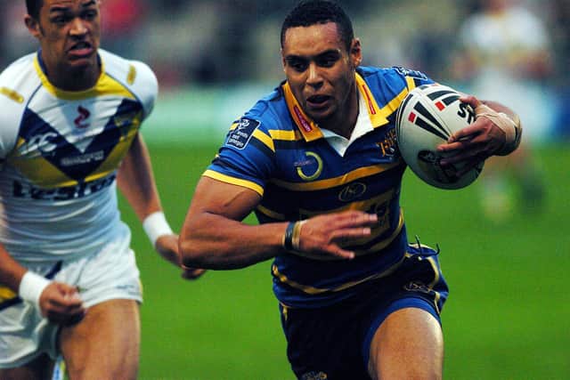 Jodie Broughton in action for Leeds during a nines competition in 2009. Picture by Jonathan Gawthorpe.