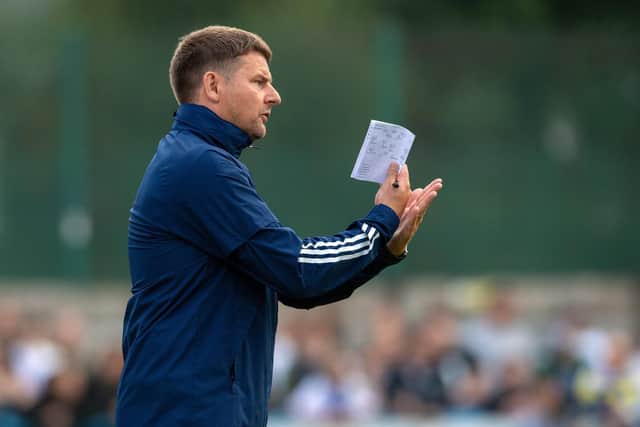 Leeds United Under-23s boss Mark Jackson. Pic: Bruce Rollinson