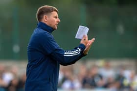 Leeds United Under-23s boss Mark Jackson. Pic: Bruce Rollinson