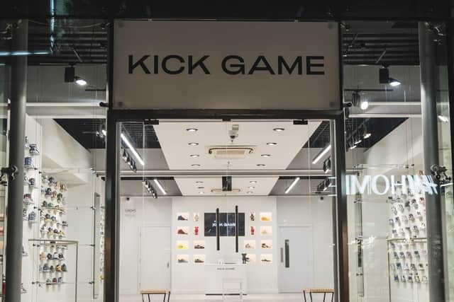 Kick Game Store New Trinity Leeds store Kick Game specialising in rare trainers opens ...